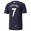 Officiële Voetbalshirt Manchester City Raheem Sterling 7 Derde 2021-22 - Heren